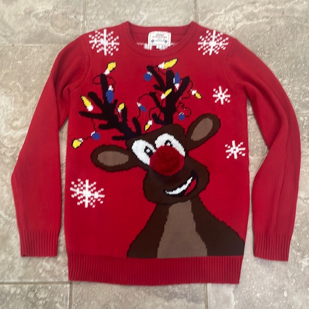 Daisysboutique Merry Christmas women’s Sweater Sz‎ Small